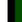 Bílá - černá - zelená